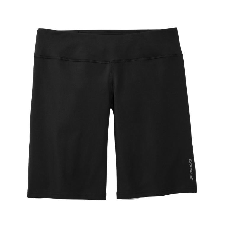 Brooks Venture Bermuda Running Shorts - Women's - Black (18295-XDCR)